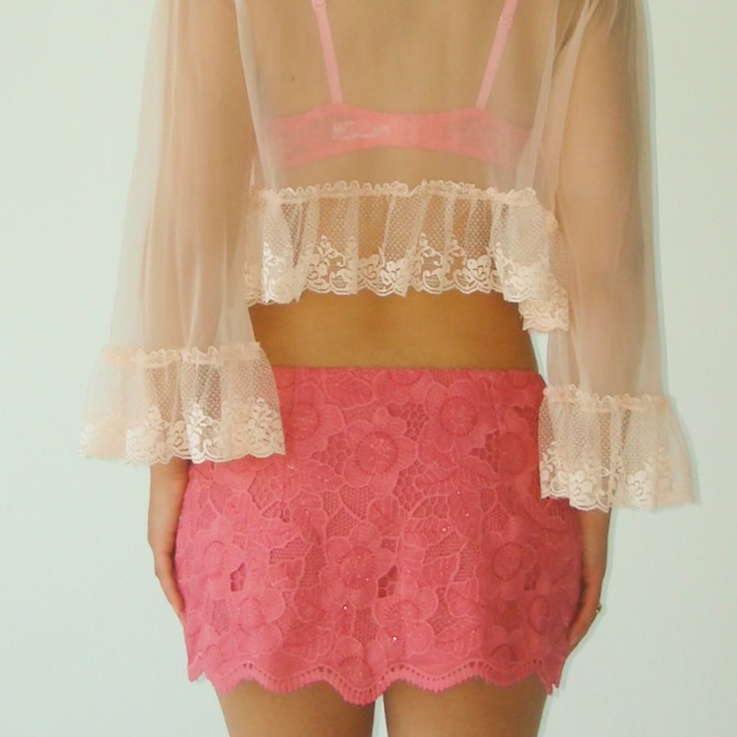 THE MINI IN PINK CUTWORK