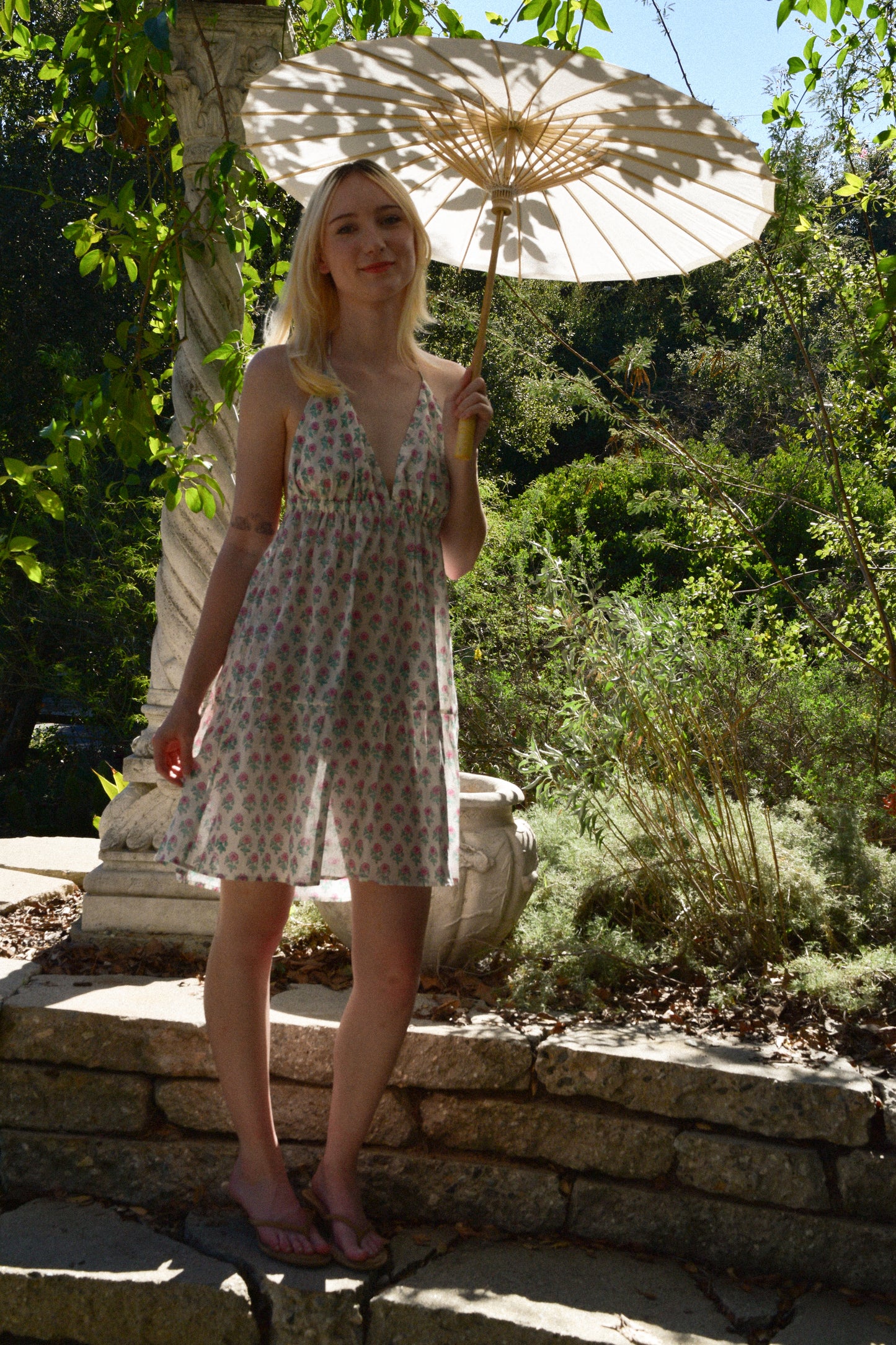 KALI MINI DRESS - TINY FLORAL