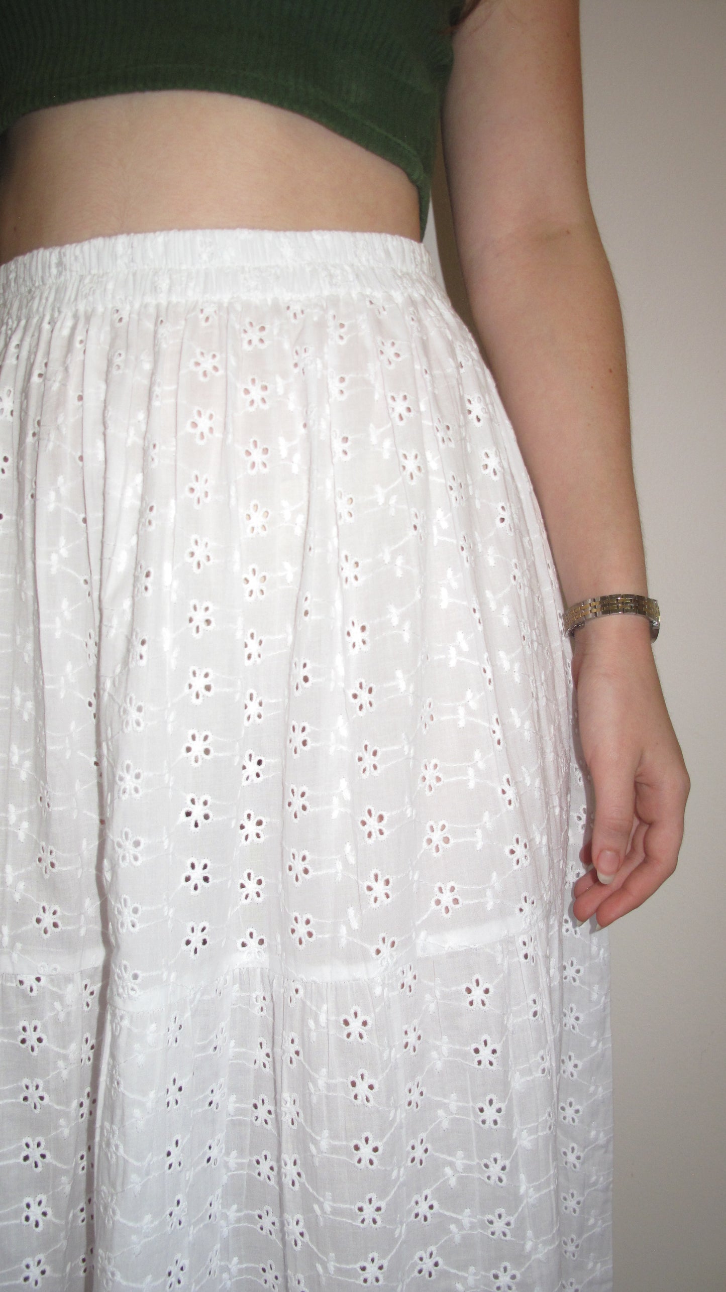 KHILE SKIRT - CLASSIC EYELET