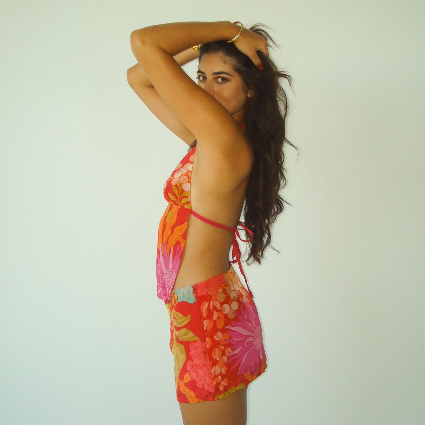 THE GOA TOP IN TROPICAL FLORAL