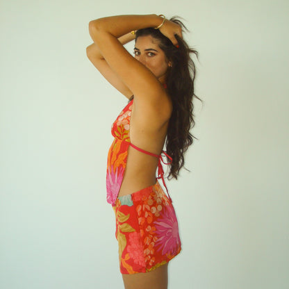 THE GOA TOP IN TROPICAL FLORAL
