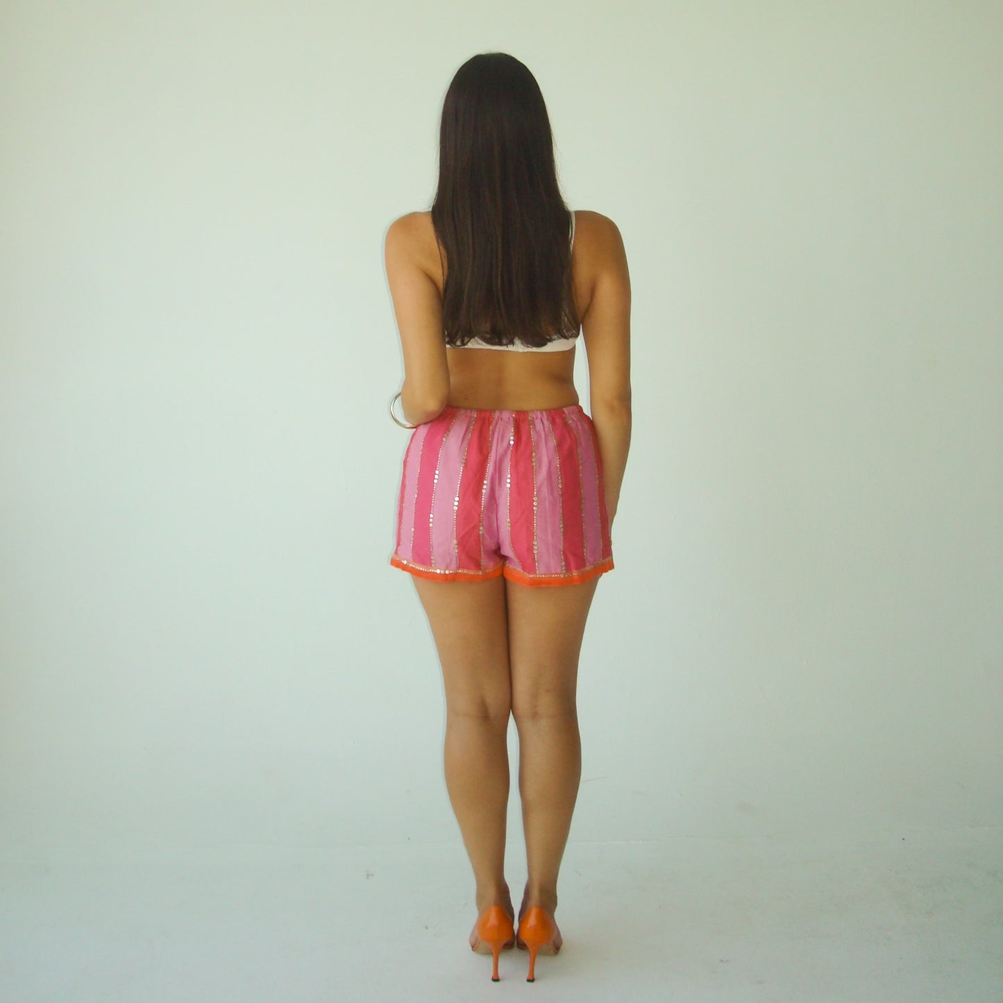 THE WEEKEND SHORTS IN STRIPES
