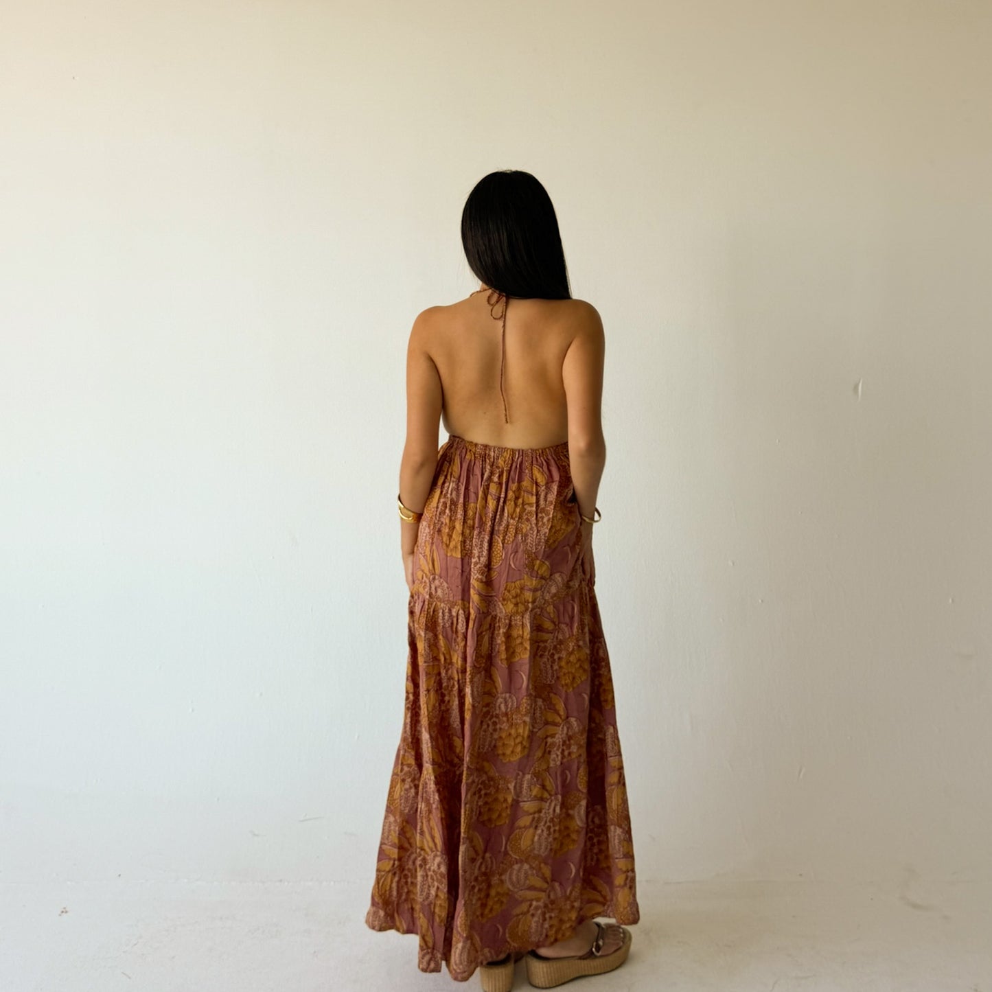 THE KALI DRESS IN MAUVE