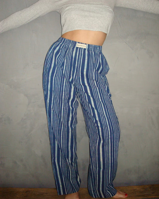 UNA PANTS BLUE STRIPES