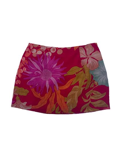 Micro Mini - Floral Silk